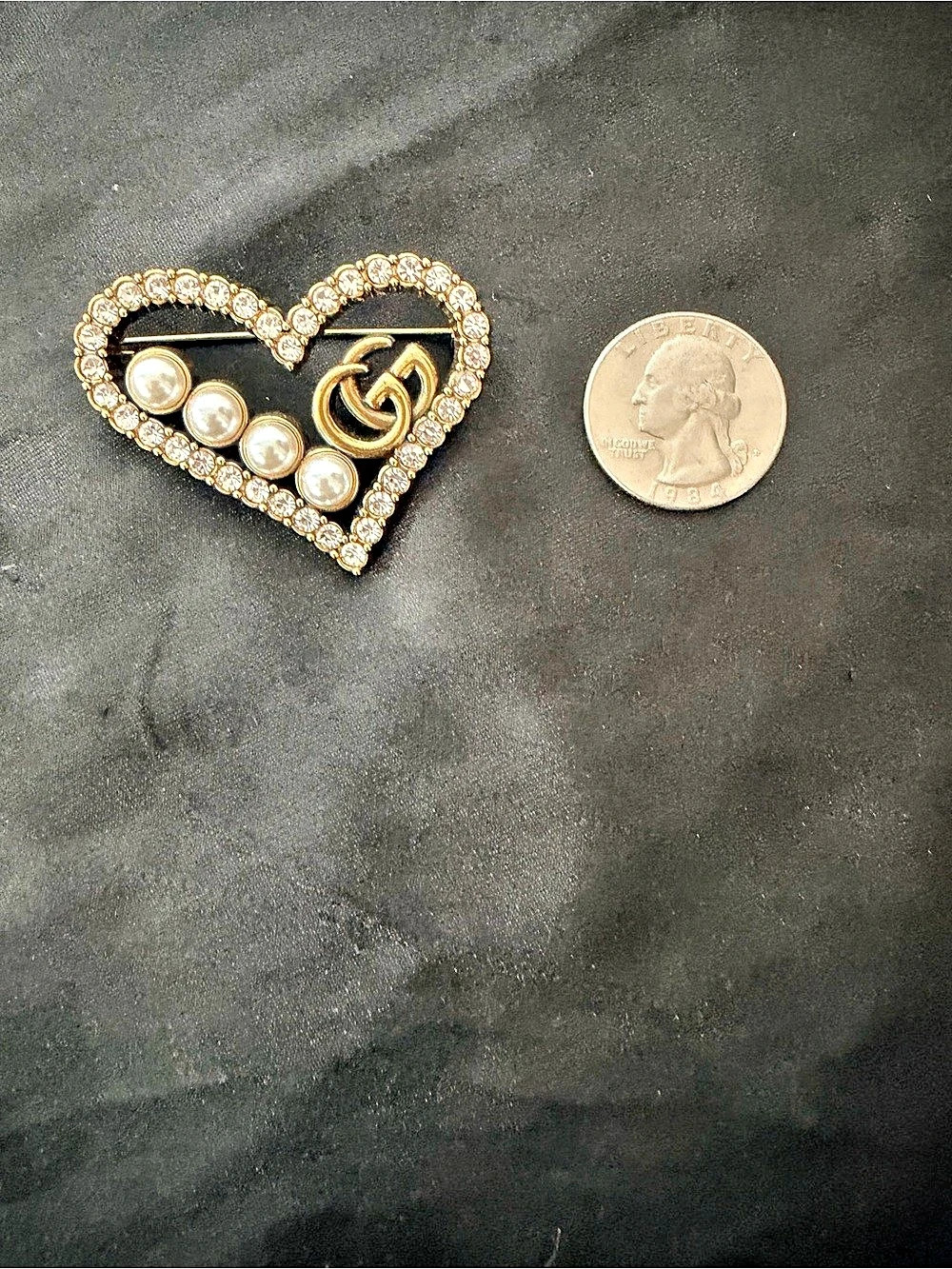 Fashion Brooch with Pearls
